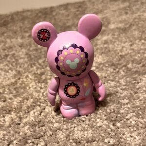 Disney Luisa Badeen Purple Mickey Mouse Heart Vinyl‎ Figurine